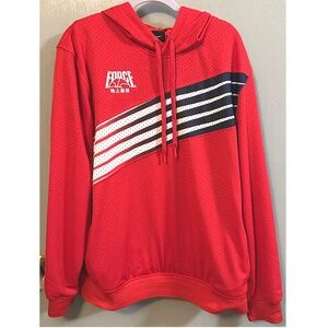 Nike Force KMA Basketball Hoodie Men’s Size CK6388-010 Running Mesh Force NWOT